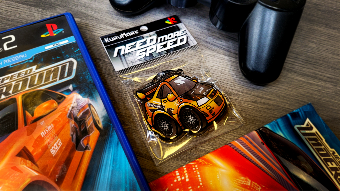 Porte-clé "Need More Speed" R34 GTR