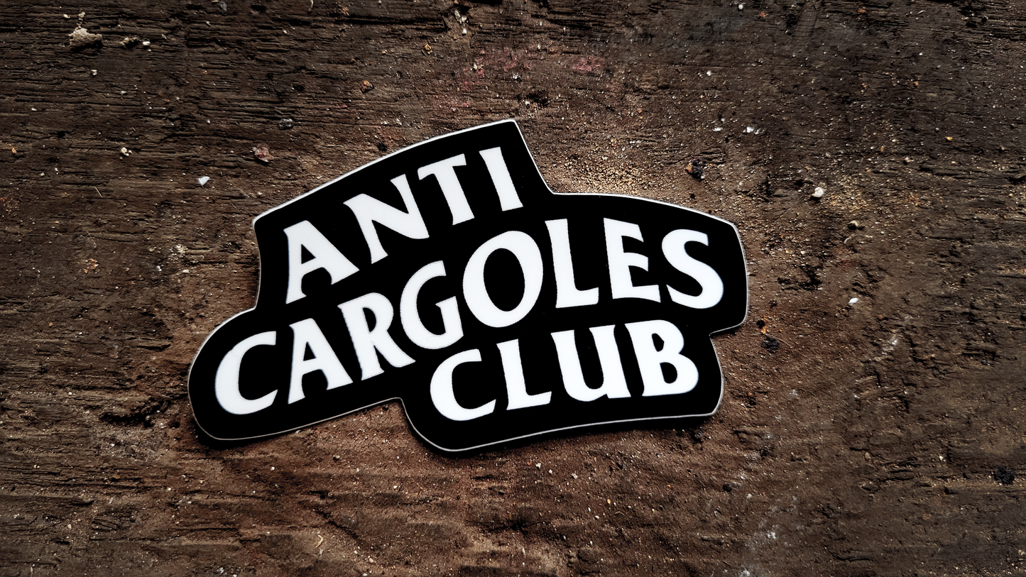 Sticker "Anti Cargoles Club"