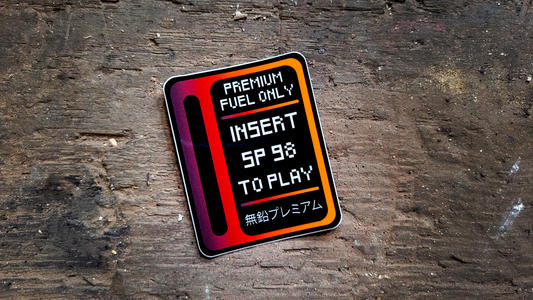 Sticker "Premium Fuel Only"