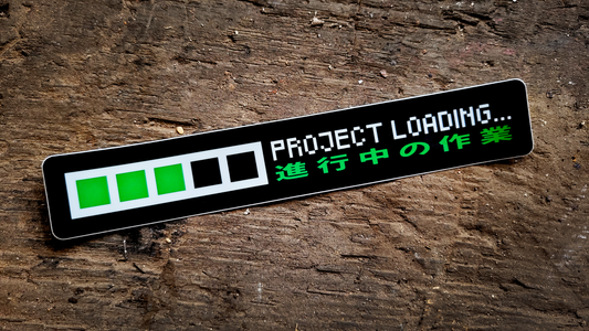 Sticker "Project Loading"