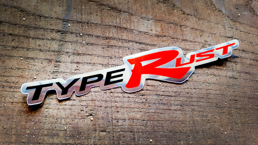 Sticker "Type Rust"