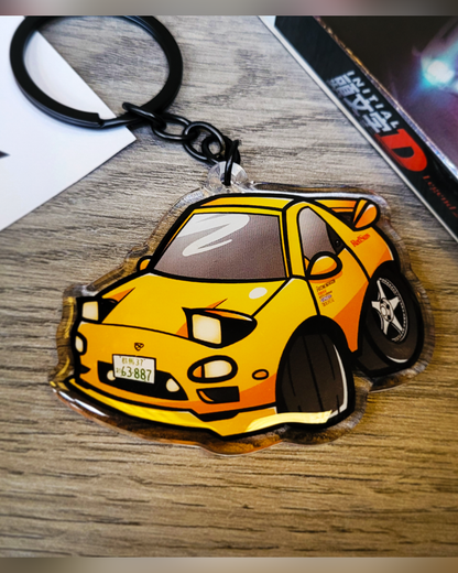 Porte-clés "Initial K" RX7 FD